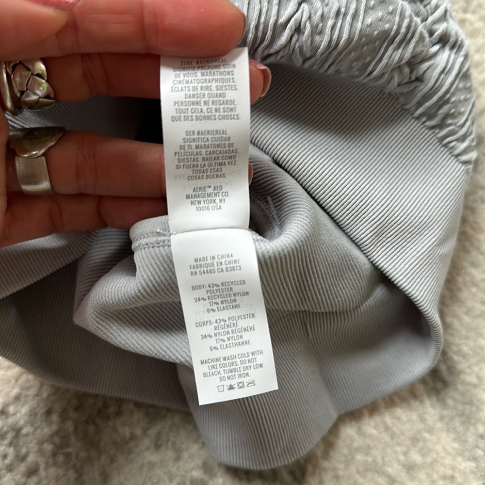 NWT Aerie Grey Seamless Bralette - Picture 5 of 5